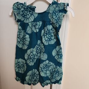 Carter's Teal Baby Romper 9 Months